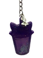 East Coast Sirens Purple Cat Shaker Keychain