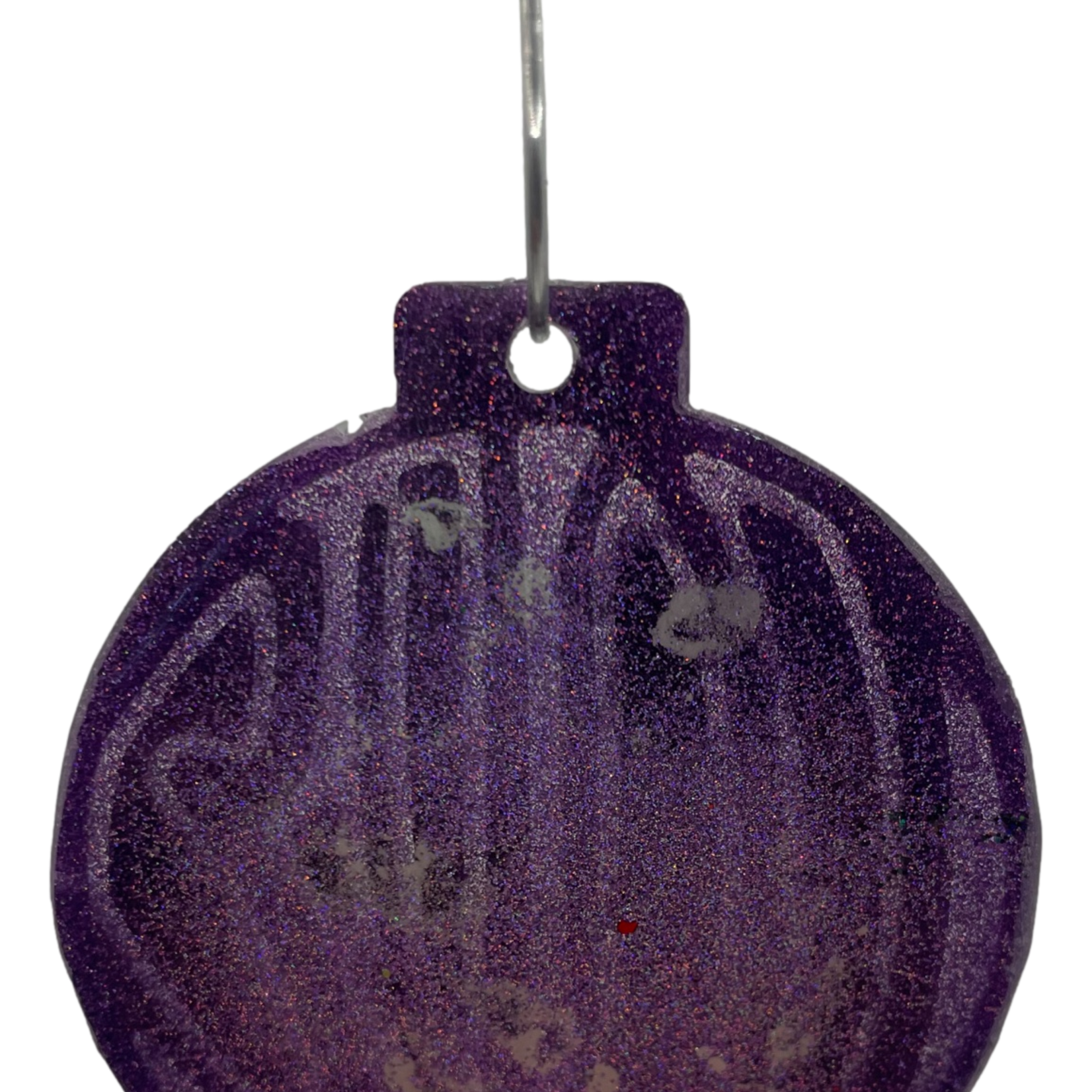 East Coast Sirens Silver & Purple Love Tree Ornament