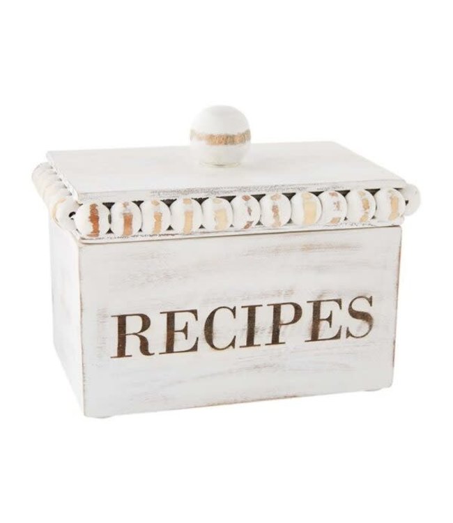 MudPie Beaded Recipe Box Set