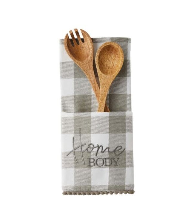 MudPie Home Body Salad Set