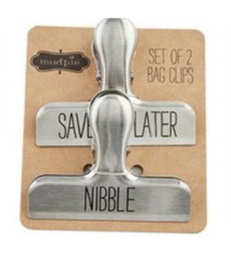 MudPie Snack Clips- Nibble, Save Later