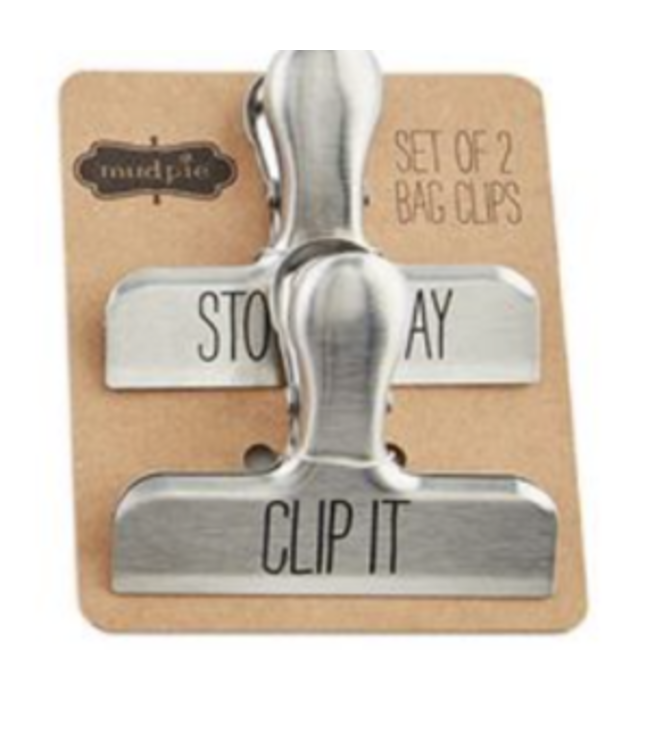 MudPie Snack Clips- Clip It, Stow Away