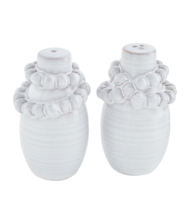 MudPie Beaded Salt & Pepper Set