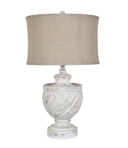 Crestview Collection Swirled Table Lamp