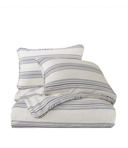 Hiend Accents Prescott Comforter Set, Navy- Super Queen