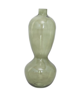 Bloomingville Glass Vase, Green