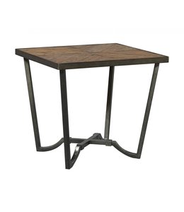 Aspen Home Mosaic End Table W/ Wood Top