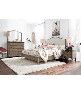 Aspen Home Provence King Upholstered Bed