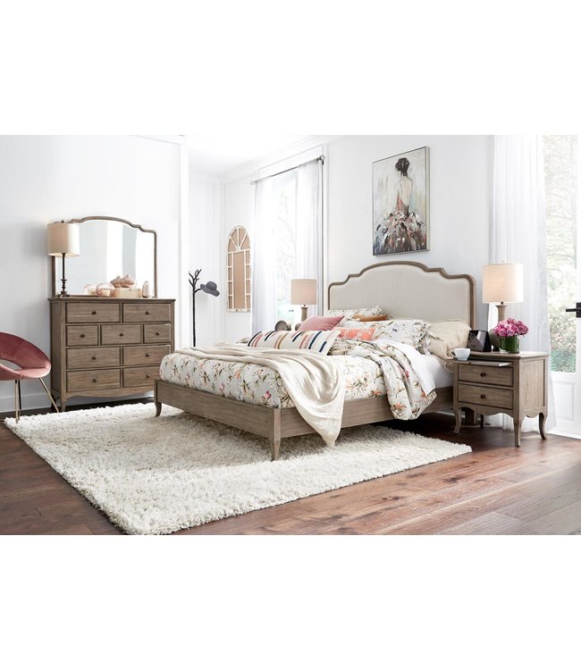 King Provence Upholstered Bed Miss Daisy S Home Decor Co King Provence Upholstered Bed Miss, Aspen Home King Sleigh Bed