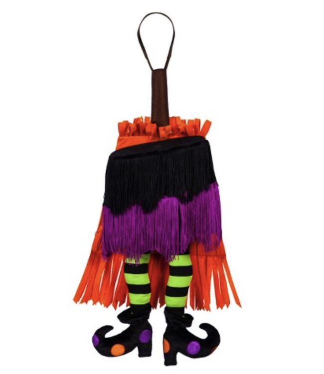 Evergreen Dancing Witch Skirt Motion Door Decor