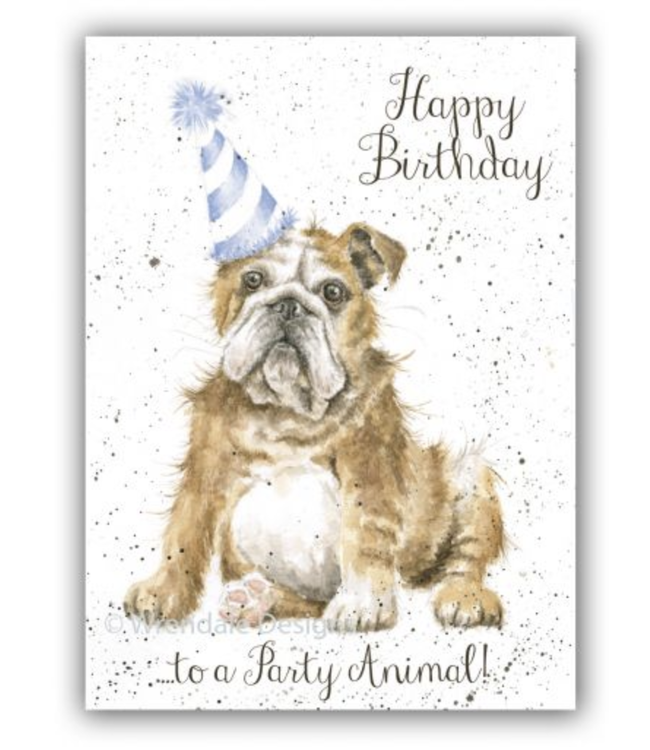 Wrendale Designs Party Animal Birthday Card