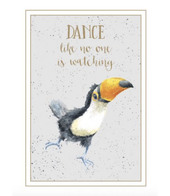 Wrendale Designs Dance Like No One Is Watching Card