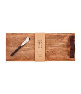 MudPie Rectangle Wood Board Set