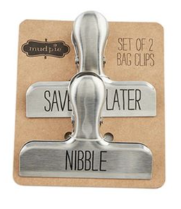 MudPie Snack Clips- Nibble, Save Later