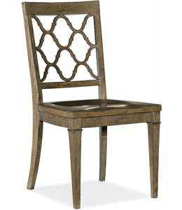 Hooker Furniture Montebello Wood Seat Side Chair