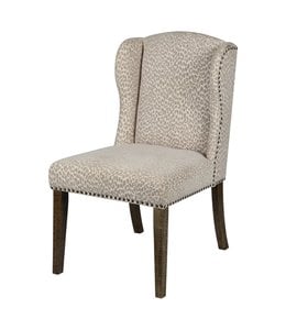 Forty West Savannah Dining Chair - Snow Leopard