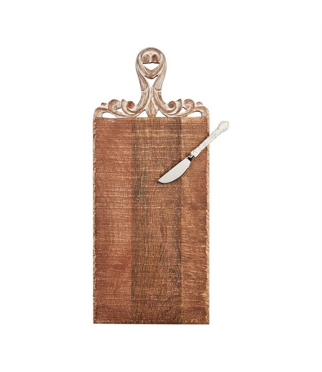 MudPie Rectangle Carved Board Set