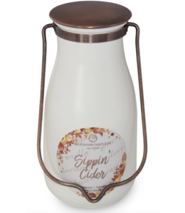Milkhouse Candle Company Milkbottle Pint Jar: Sippin' Cider