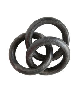 Bloomingville Black Marble Chain Decor