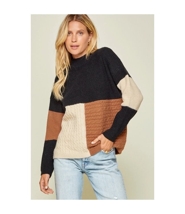 mocha colored sweater