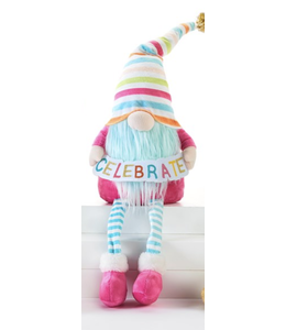 Birthday Banner Gnome Sitter