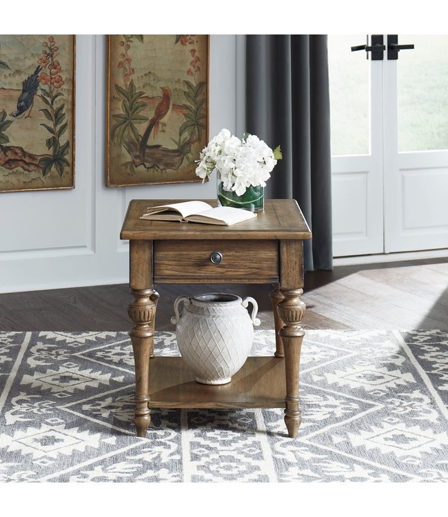 Liberty Furniture Haven Hall Drawer End Table