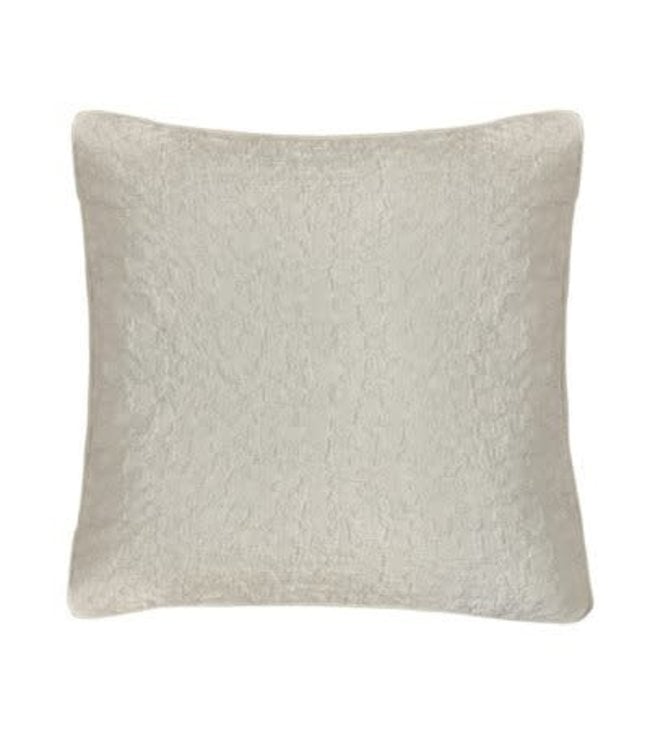 Hiend Accents Porto Matelassé Euro Sham, Taupe