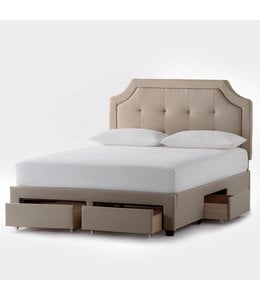 Malouf Queen Carlisle Storage Bed