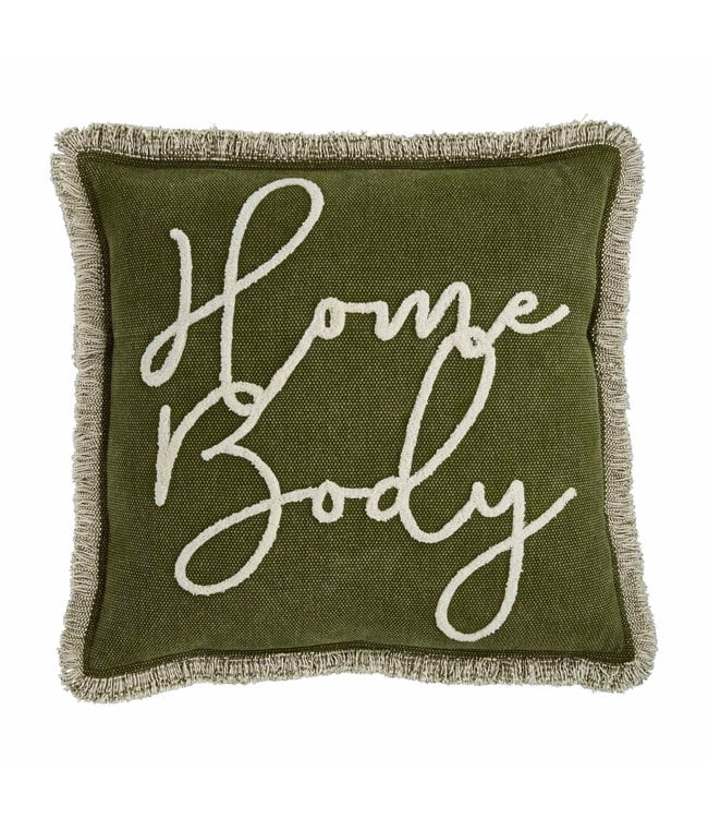 MudPie Home Body Throw Pillow