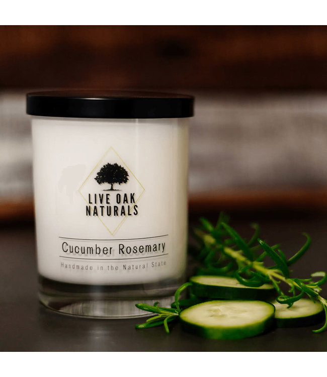 Cucumber Rosemary Soy Wax Candle