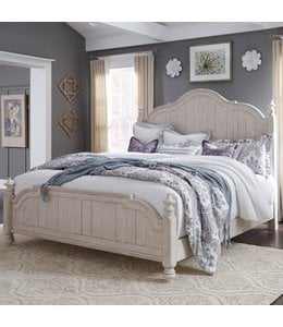 Liberty Furniture Farmhouse Reimagined King Poster Bed