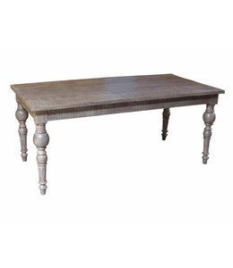 Forty West Rectangle Table-Brown Wash