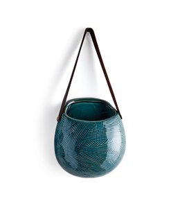 Napa Home & Garden Organic Wall Planter Small- Teal