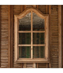 Porch View Home Arched Window Mirror