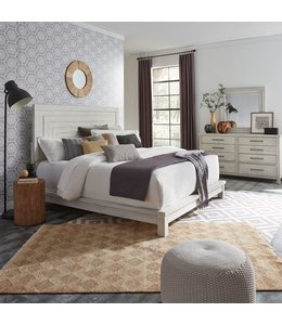 Liberty Furniture Modern Farmhouse Queen Platform Bed