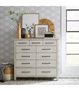 Liberty Furniture Modern Farmhouse 11 Drawer Chesser