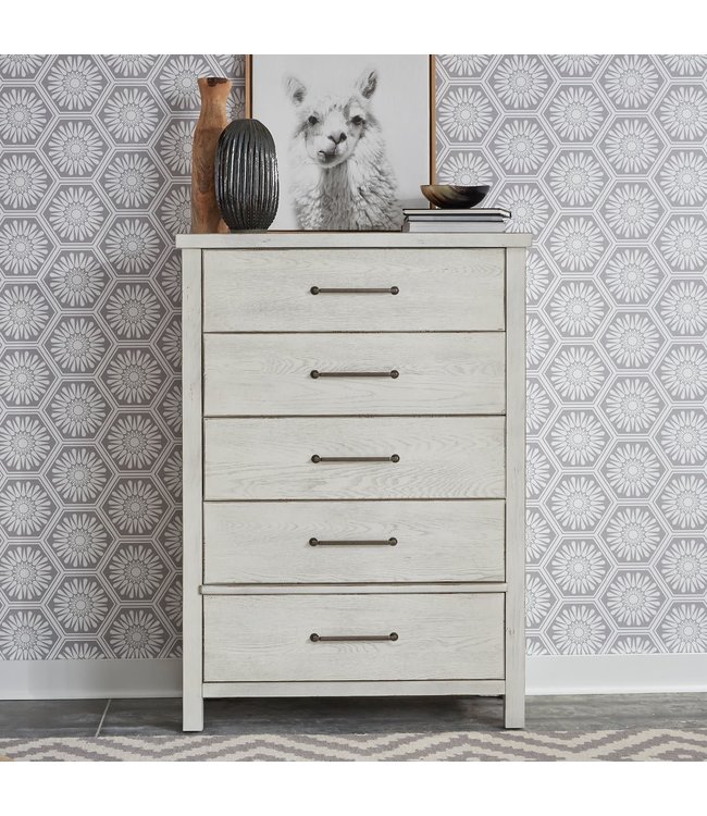 Liberty Furniture Modern Farmhouse 5 Drawer Chest