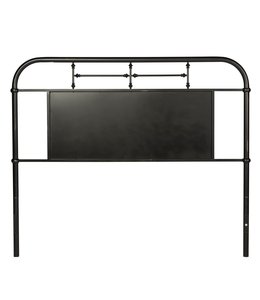 Liberty Furniture Vintage Series Queen Metal Headboard-Black