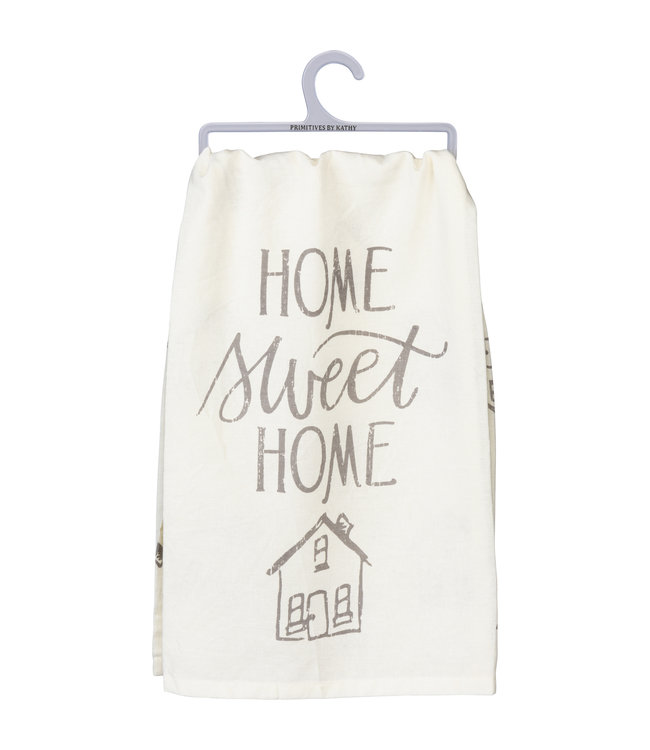 Primitives By Kathy Dish Towel - Home Sweet Home