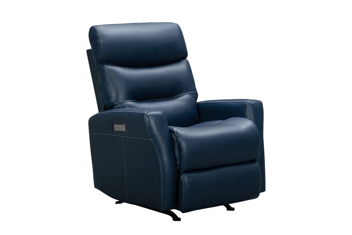 Donavan Power Recliner Marco Navy Blue Miss Daisy s Home Decor Co
