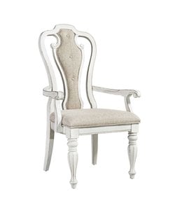 Liberty Furniture Magnolia Manor Upholstered Side Chair With Arms