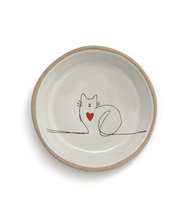 Demdaco Cat Love Treasure Keeper Dish