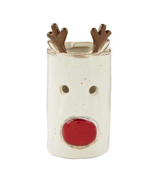 MudPie Reindeer Votive Cover- Large