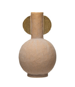 Bloomingville Distressed Stoneware Vase