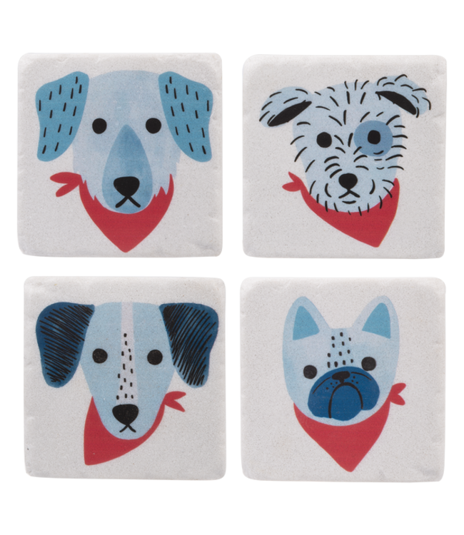 Ganz Dog Coaster- 4 Piece Set