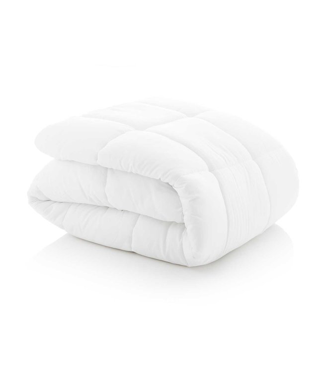 Malouf Woven Down Alternative Microfiber Comforter, Oversized Queen, White
