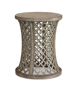 Bassett Antiquities Trellis Accent Table