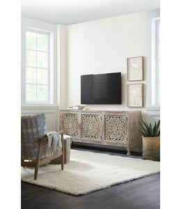 Hooker Furniture Carved Entertainment Console