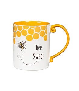 Evergreen Ceramic Cup, Bee Sweet