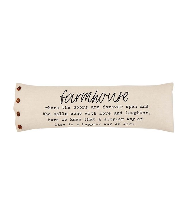 MudPie Farmhouse Definition Lumbar Pillow